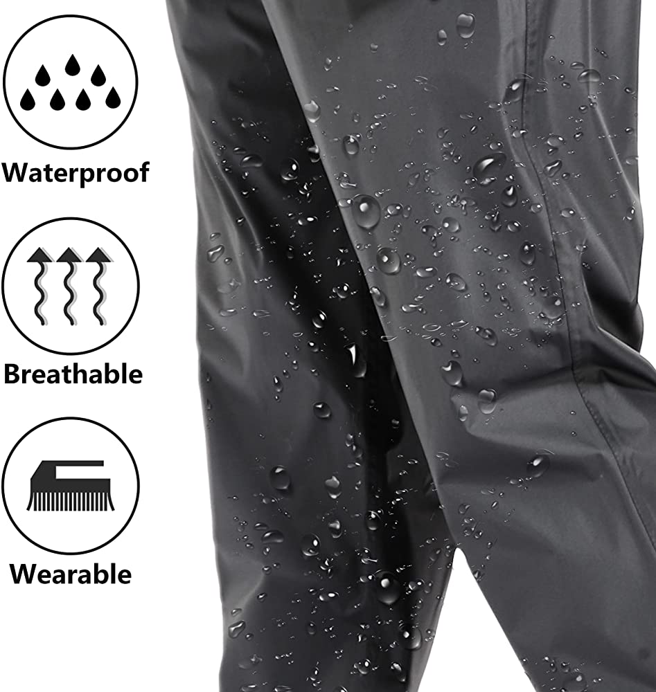 Decathlon Polyester Plain Rain Wear for Men (2XL, Black) | Udaan - B2B  Buying for Retailers
